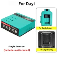 220V 120W USB Power Bank for Makita for Milwaukee for DeWalt for Dayi 18V Li-ion Battery Portable Intelligent Inverter Converter