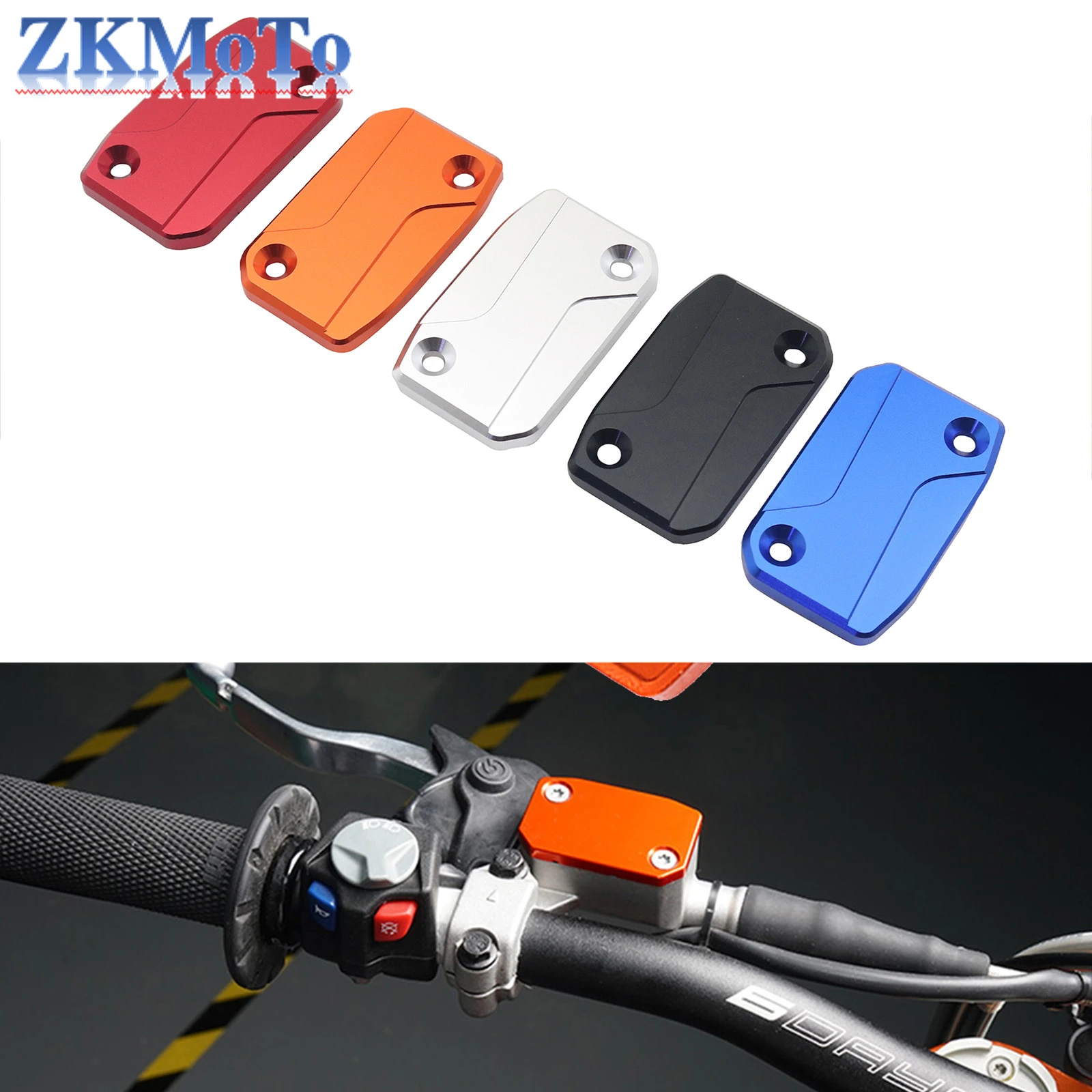 Motorcycle CNC Front Brake Clutch Fluid Reservoir Cover Cap For KTM XC XCW XCF SX SXF EXC EXCF TPI 125 150 250 350 450 2017-2020