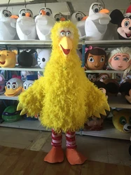 Christmas Yellow Birds Elmo Mascot Character Costume Fancy Dress Outfit For Halloween Christmas Easter Carvinal Party Perform