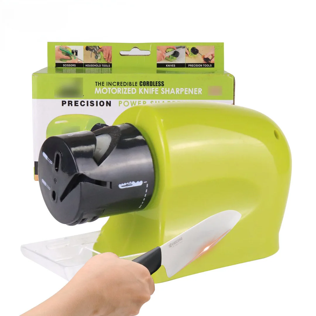 Kitchen Electric Knife Sharpener Multifunctional Knives Scissors Sharpener Motorized High-Speed Sharpening Sistem Rotating Tools