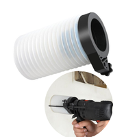 Allsome Rubber Impact Drill Dust Collector Cover White Rubber Electric Hammer Ash Bowl Collecting Device Tool