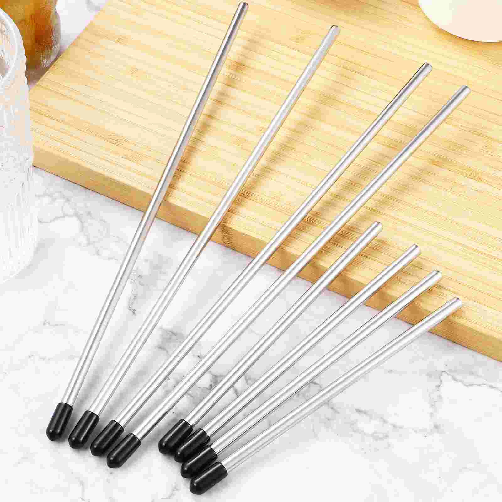 8 Pcs -in Drainer Dishwasher Baby Bottles Glass Holder Stick