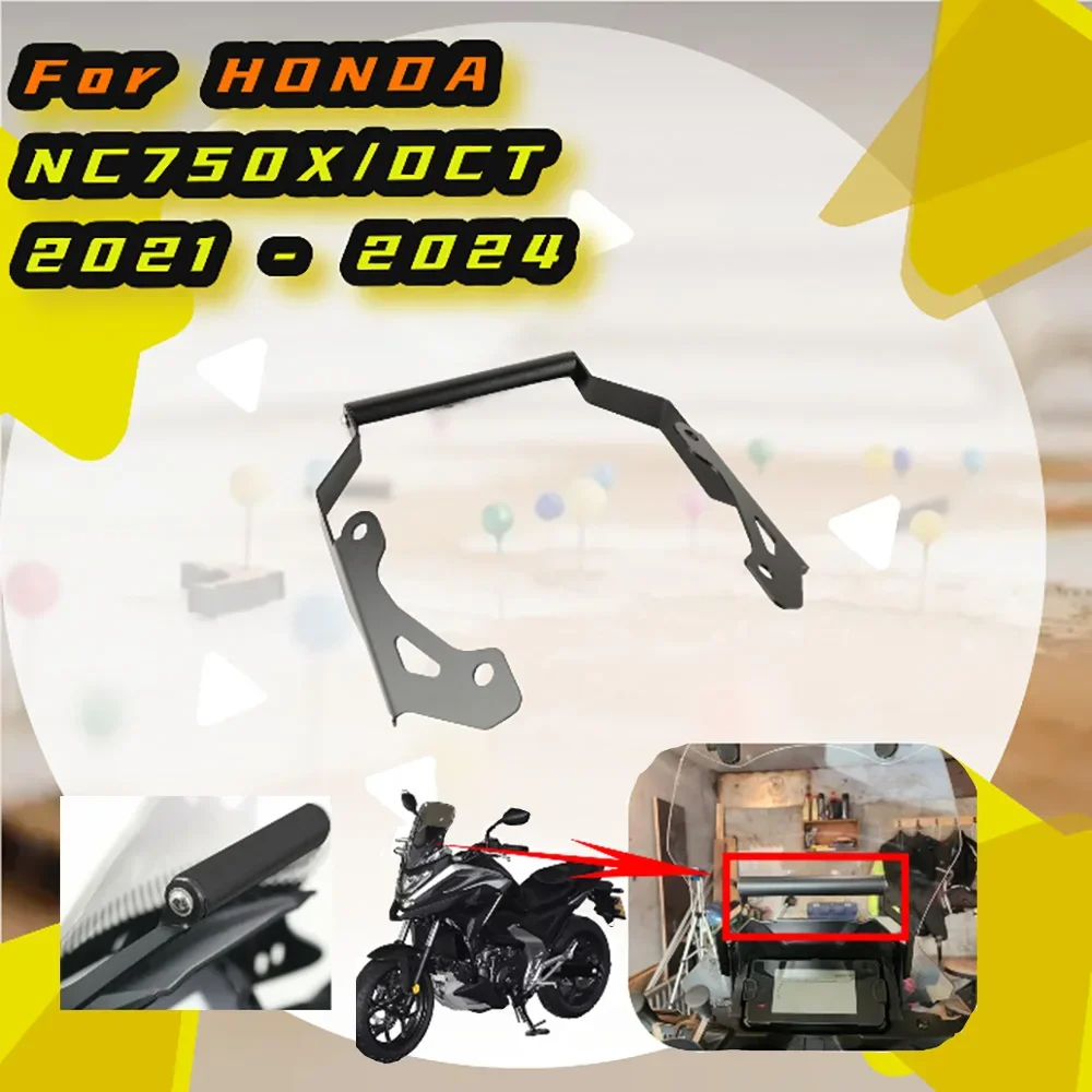 

Motorcycle Phone Holder GPS Navigation Bracket for Honda NC750X DCT NC 750X 2021 - 2024 Accessories