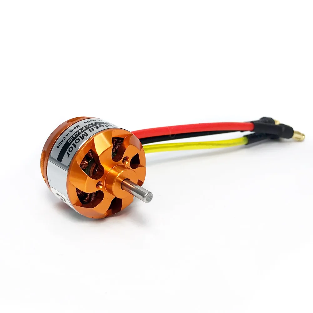 RC Motor D2822 2822 Brushless Motor 1100KV 1450KV 1800KV 2600KV 2-3S for Aircraft Plane Multi-copter Brushless Outrunner Motor - Image 3