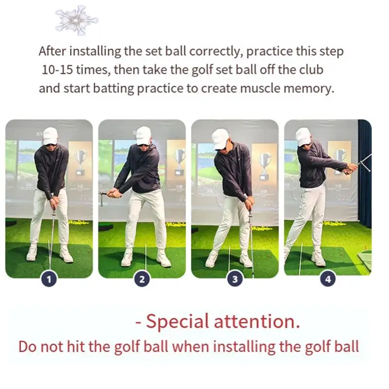 

Golf Swing Trainer Auxiliary Portable Golf Swing Posture Locator Golf Wrist Hinge Trainer Swing Arm Posture Corrector