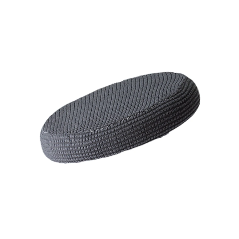 

Round Chair Cover Elastic Stretchy Seat Protector Full Edges Covering For Wedding Banquet Hotel Party Office Stools 30-38Cm