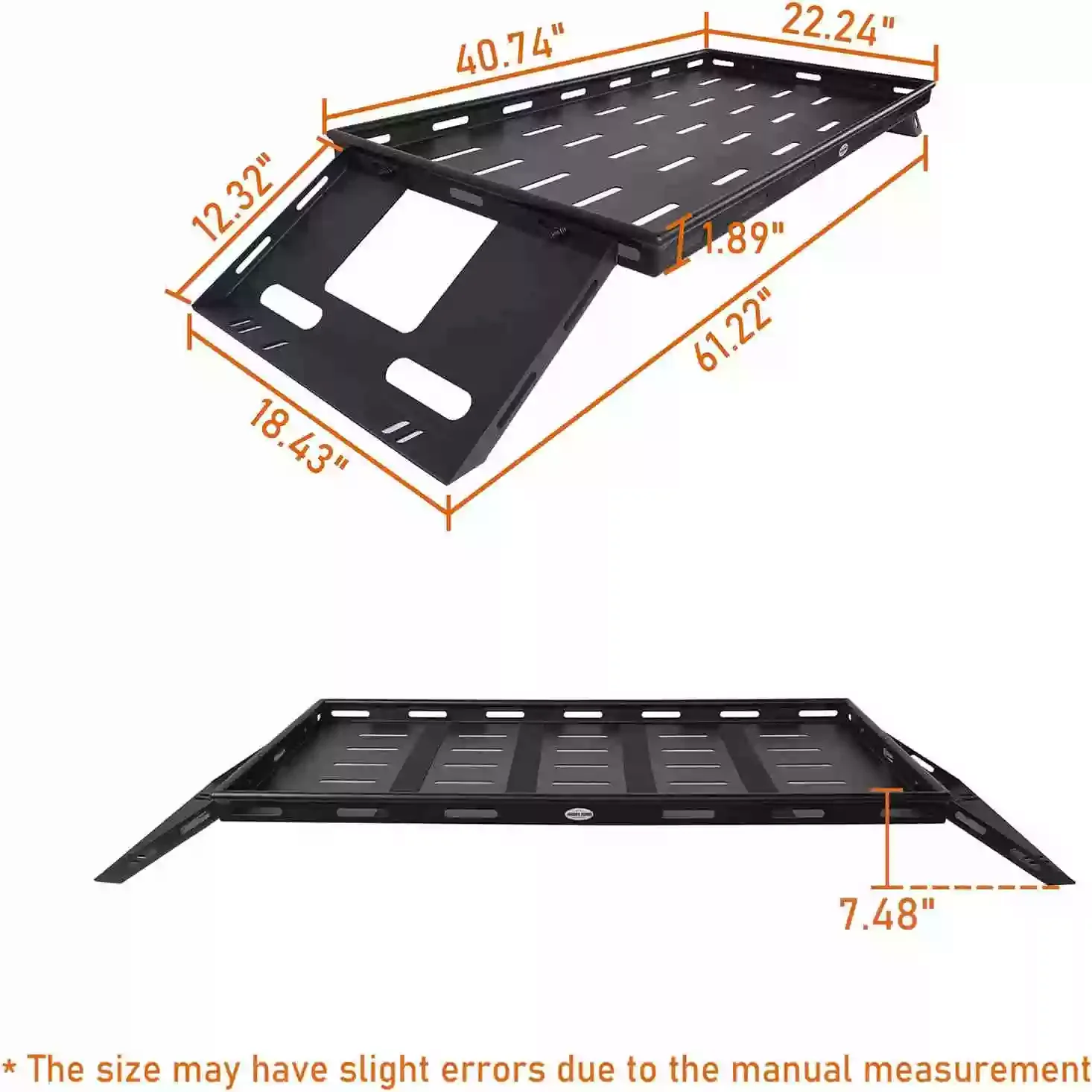 For Rear trunk cargo rack basket tray for 2007-2025 JK JL 4