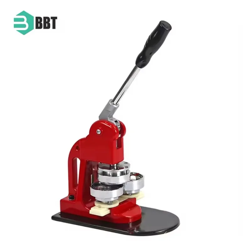 Top Quality Buttons Round Manual Electric Badge Making Machine With Diy 25Mm 32Mm 44Mm 58Mm Mold