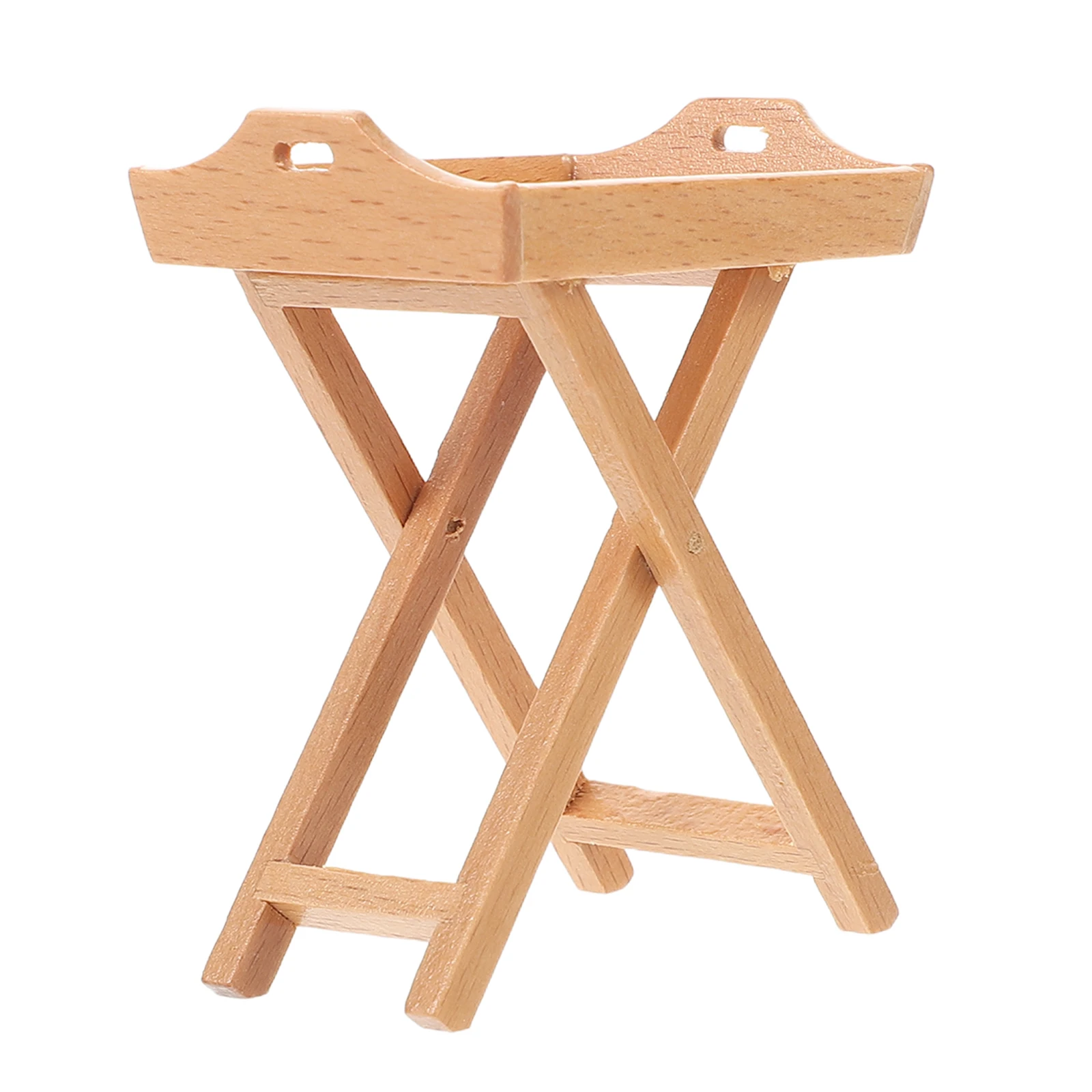 Mini mobili per casa delle bambole Scaffale per verdure in legno in miniatura Vassoio per frutta Decorazione Cibo Micro scena Piatto da cucina