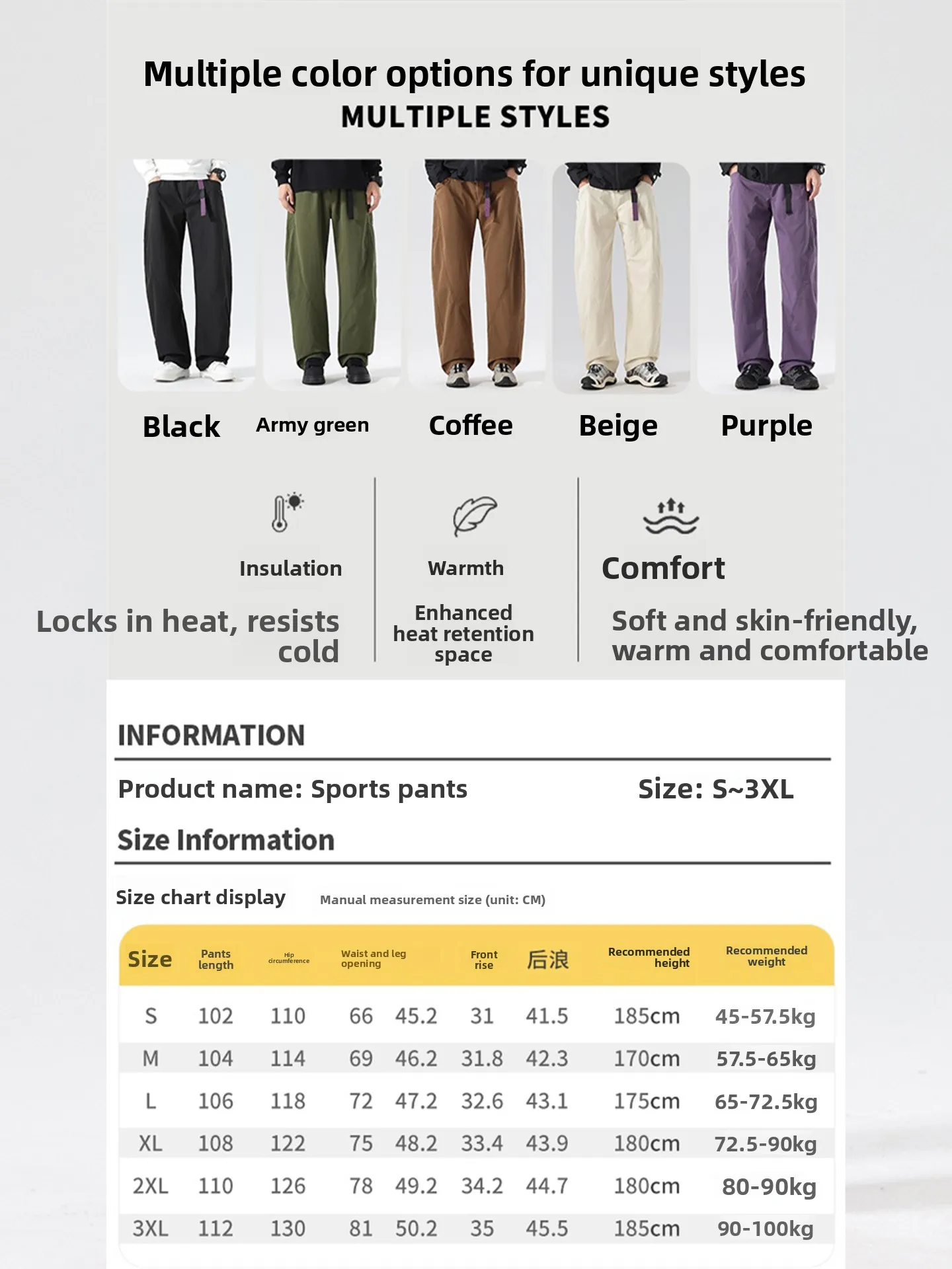 Wassup Erika Heren Zomer Casual Broek Rechte Pijpen Drapey Wijde Pijpen Vloerlengte Dunne Faionable Jeugd Actieve Sle