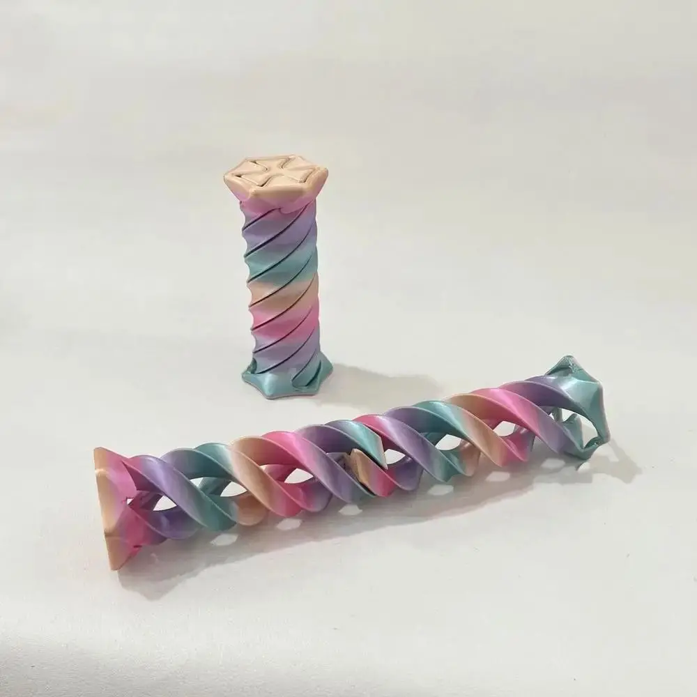 

Съемный 3D спиральный конус, игрушка-непоседа, вращающаяся спираль ярких цветов, спиральные скульптуры деревьев, игрушка на кончиках пальцев, непринужденная модель челнока