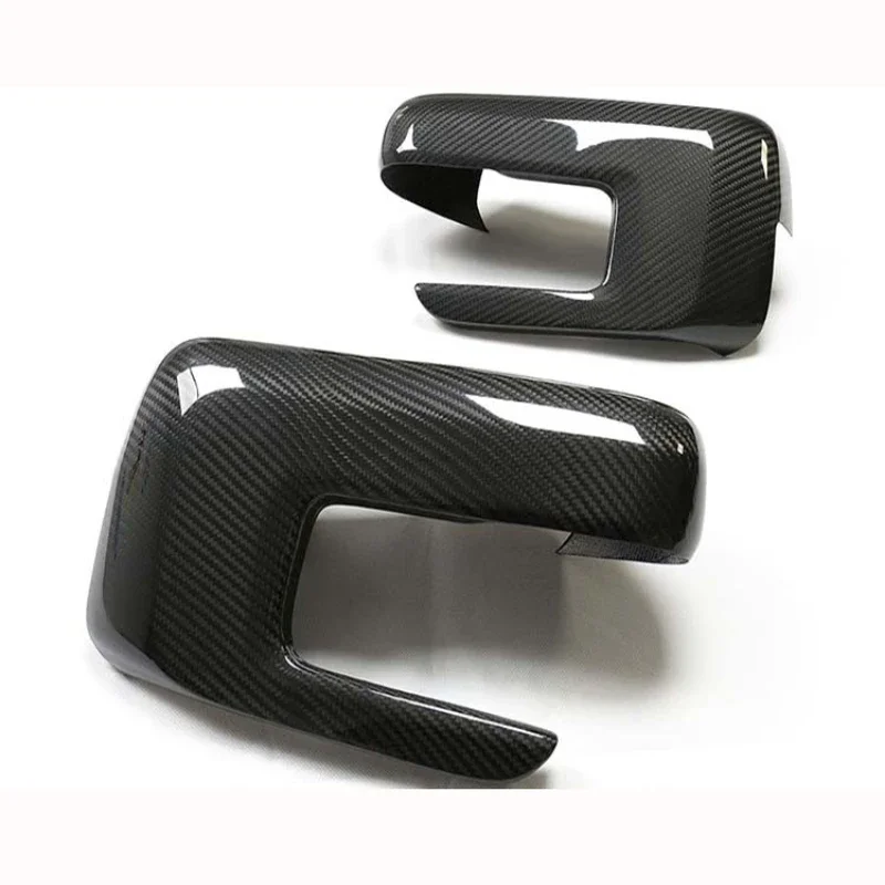 

Carbon Fiber Fibre Side View Mirror Covers Caps for Ford Mustang F-150