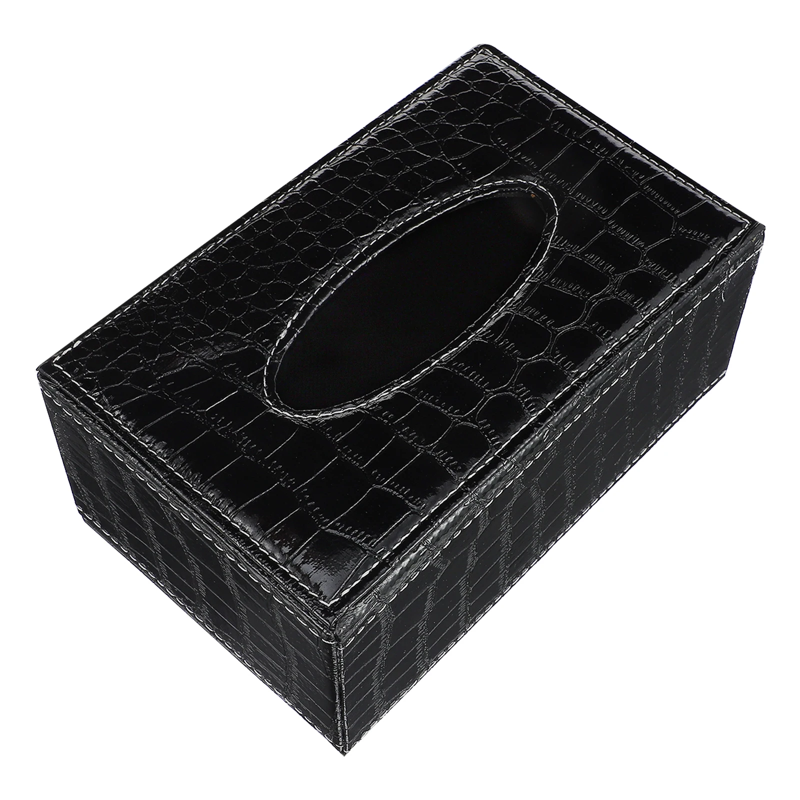 

Tissue Box Hotel Napkin Container Water-Resistant Organizer For Bathroom Office Home Design Storage