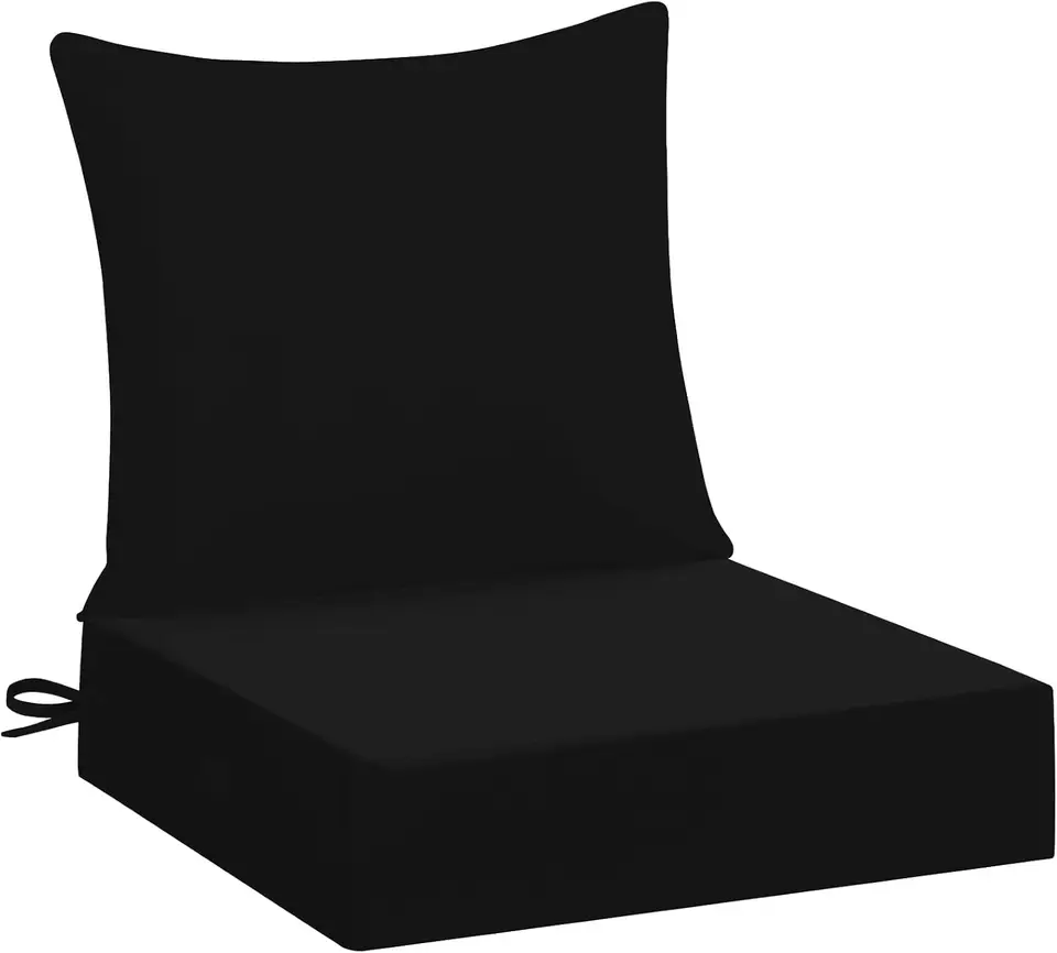 24x24 Waterproof Fade Resistant Outdoor Chair Cushions