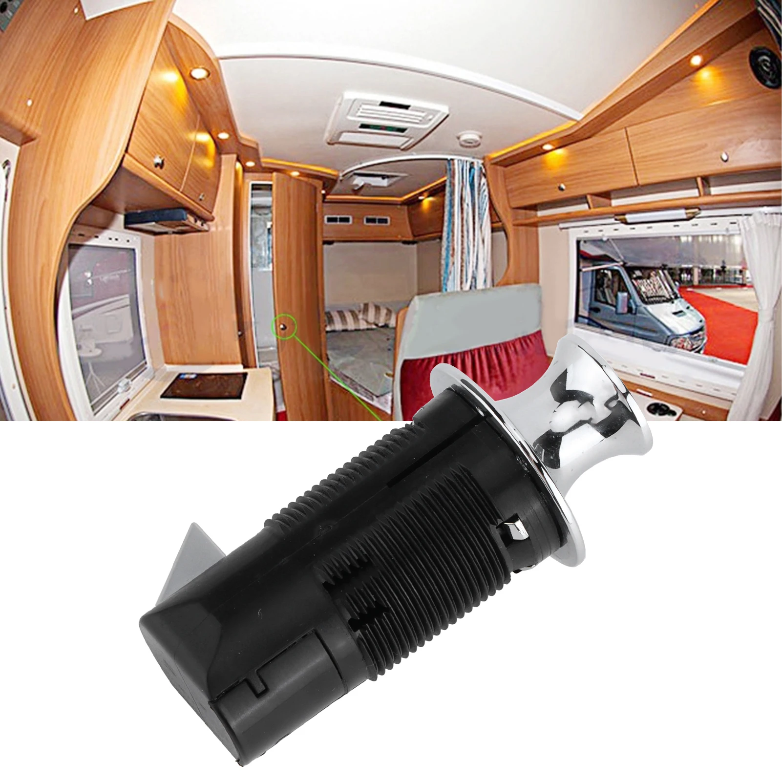 

Замок двери шкафа нажимного типа для лодки, круглый для Southco MP Point для яхт, автофургонов, самолетов, кнопочный замок, аксессуары для лодок