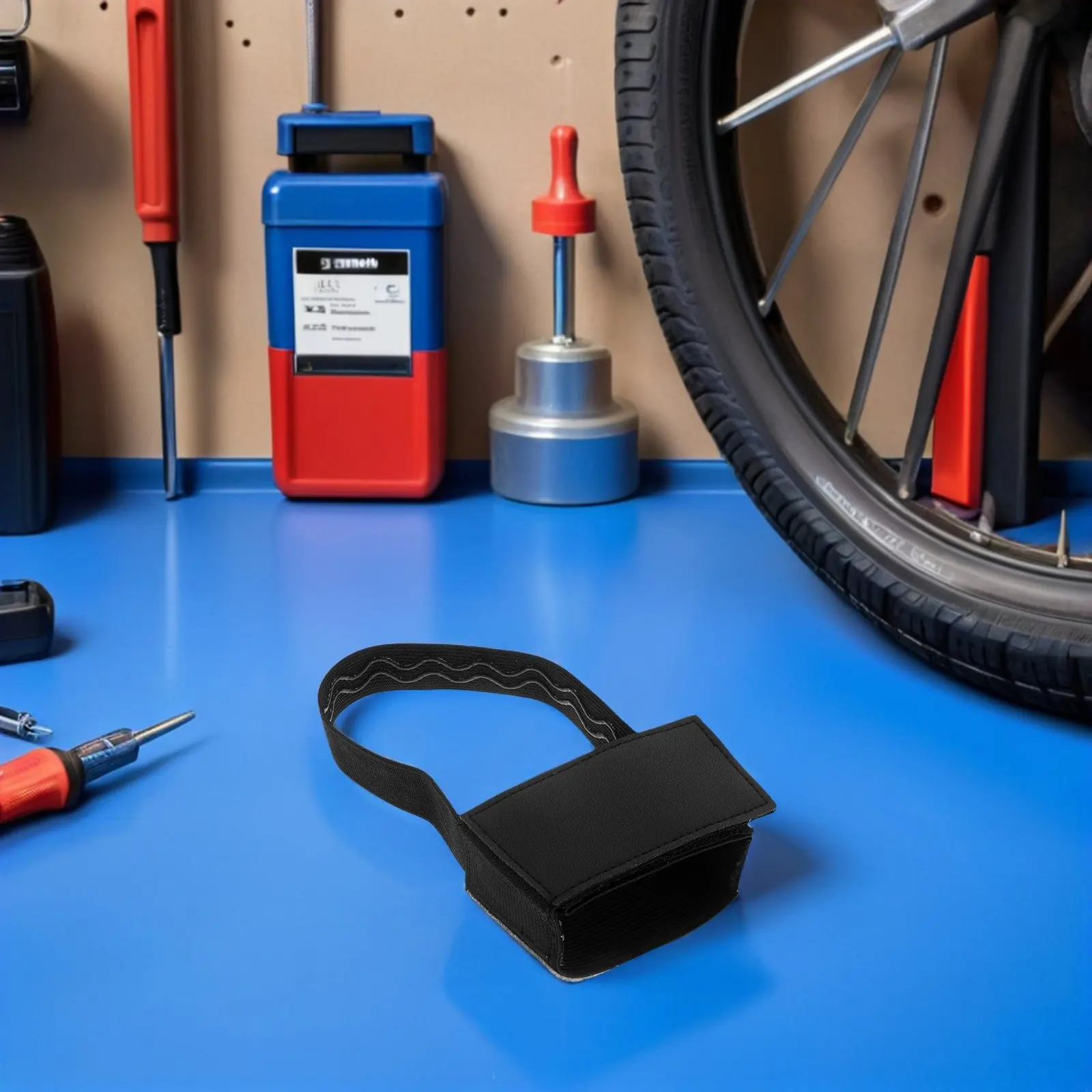 

2pcs Motorcycle Gear Shift Pad Black Non-Slip Shifter Sleeve For Riders Shoes Universal Fit Breathable Durable Wear-Resistant