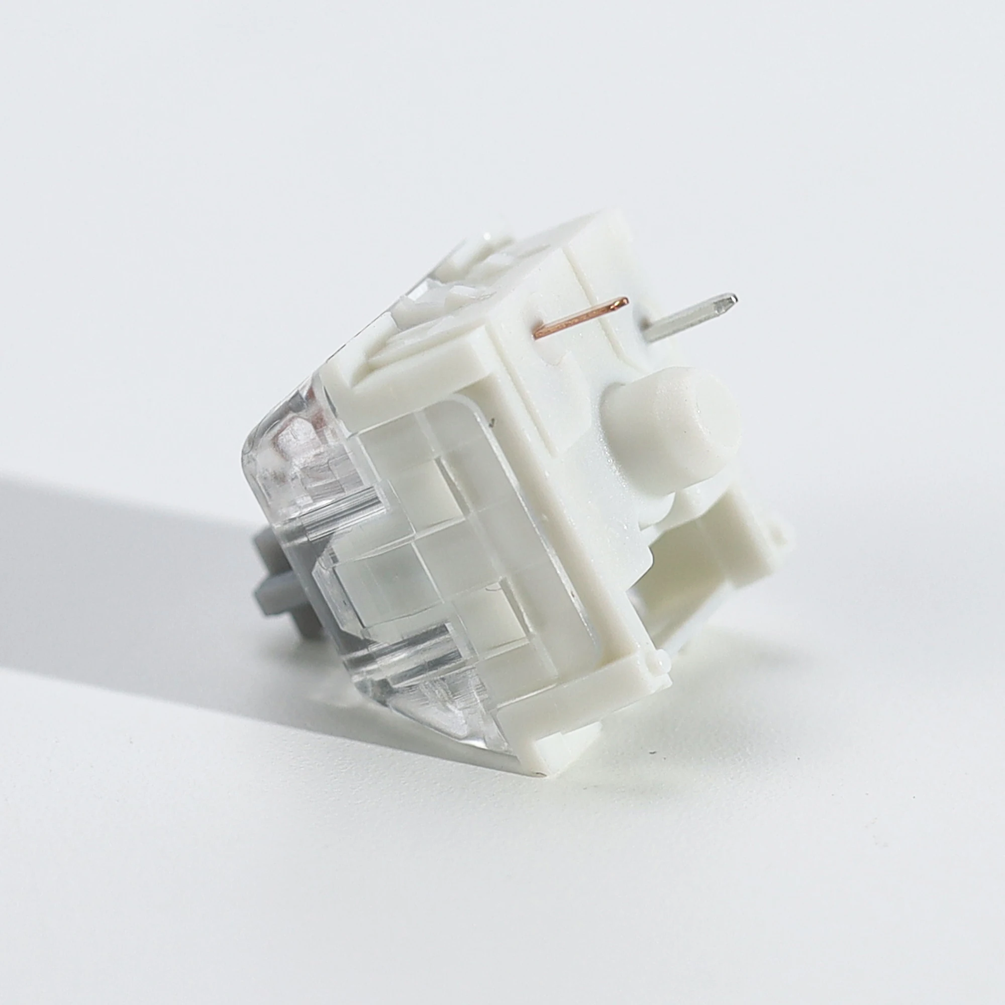 Kailh Speed Silver Switch Mechanische Tastaturschalter, cremig, linear, 3-polig, 40gf, vorgeschmiert, für 60 Gaming-Tastatur-Kit-Schalter – Detail 10