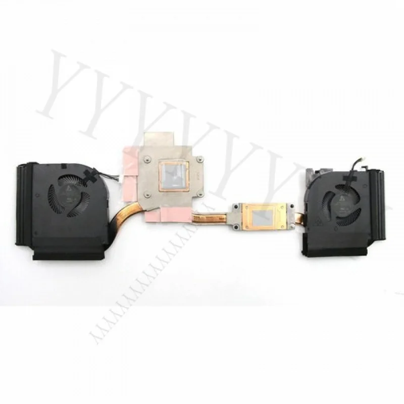 

Y+New Cpu Cooling FAN + Heatsink N19P For Lenovo Thinkpad P53 20QN 20QQ 02DM017