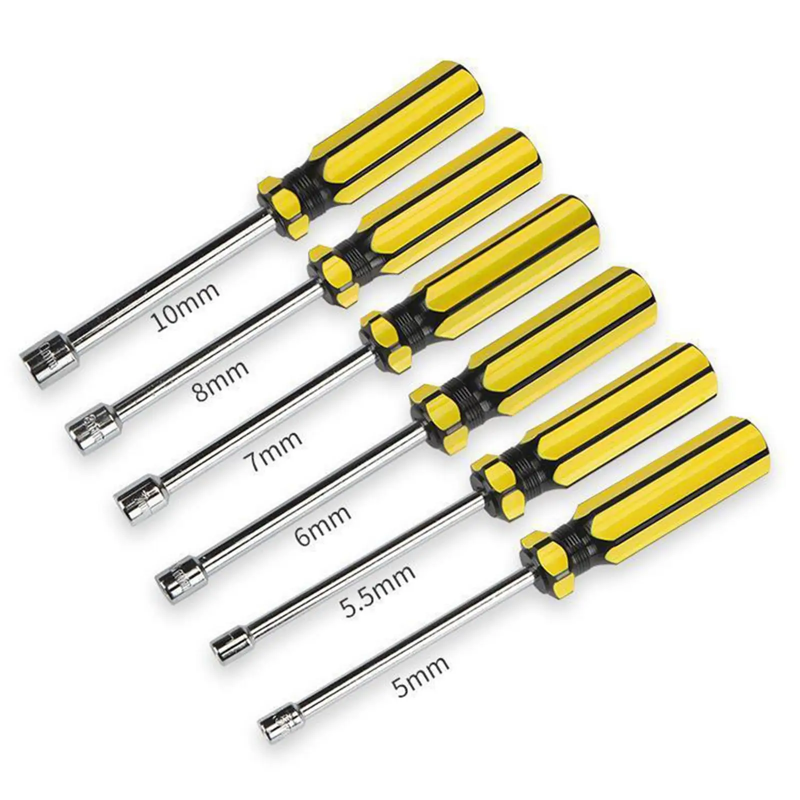 Hex Socket Screwdriver Screwdriver Tool Driver Repair Tool Hex Nut Key for Electrician Carpent Woodworking DIY Accessories