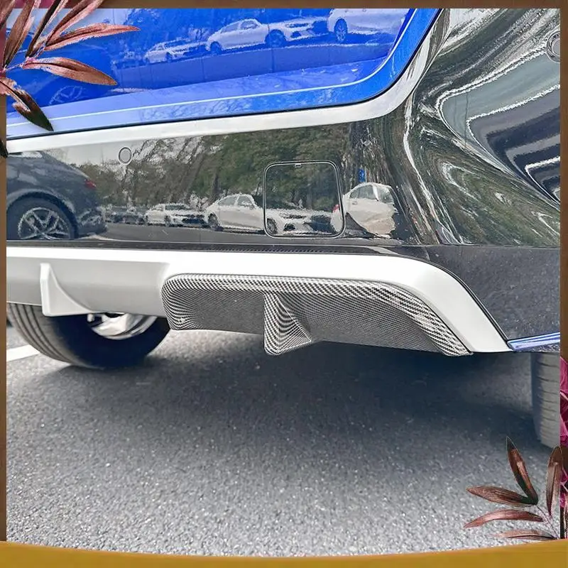 AB59-Auto Achterbumper Diffuser Lip Cover Boot Lagere Splitter Spoiler Protector Voor BMW X1 IX1 U11 M Sport 2023 +