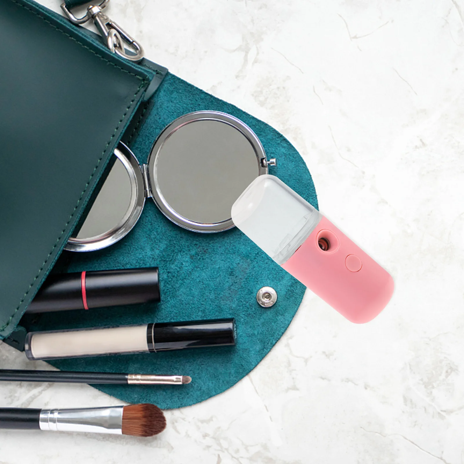 USB شحن صغير محمول نانو ميست جهاز البخار للوجه الوردي يده الوجه البخاخ رذاذ جهاز ترطيب العناية بالمكياج #2