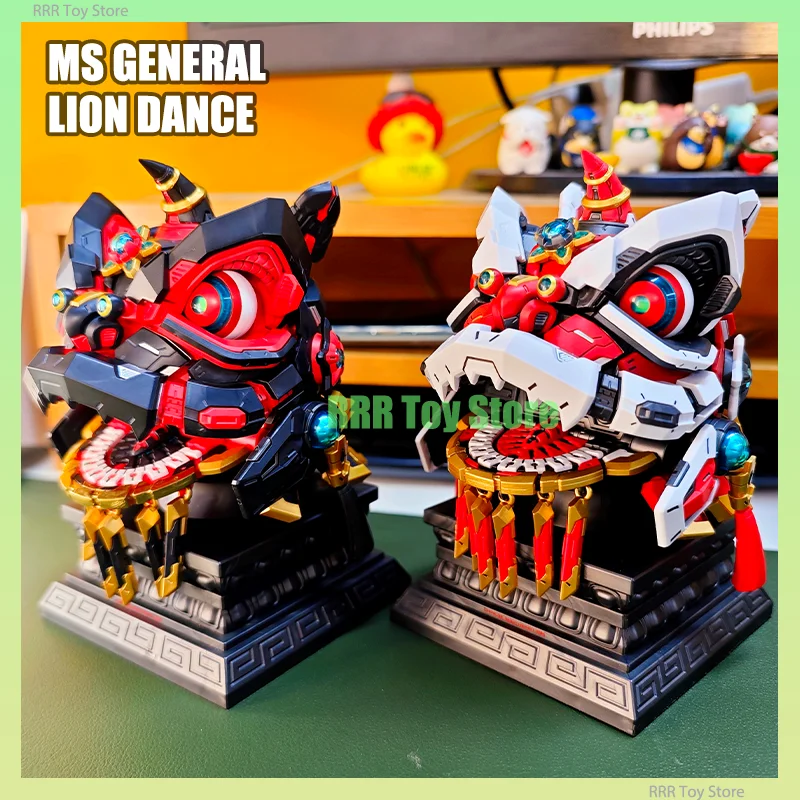 In Stock MS General Lion Dance Assembly Model Kit Action Figures Collection Customized Robot Figurine Plastic Model Toys Gifts