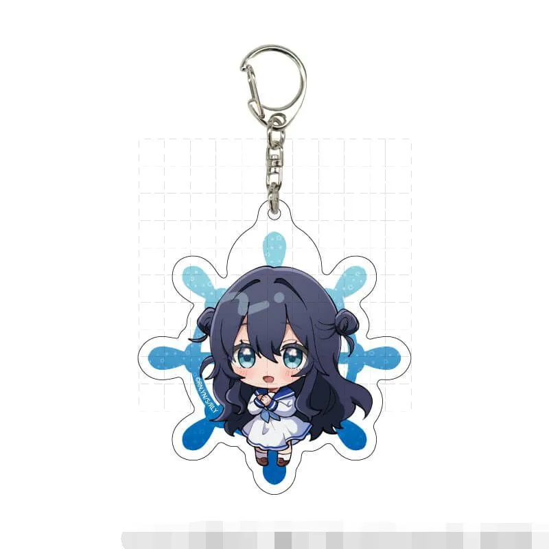 Jeu Hanazono Hakari Inda Karane Yakuzen Kusuri Eiai Nano Yoshimoto Shizuka porte-clés poupée Anime acrylique porte-clés pendentif cadeau