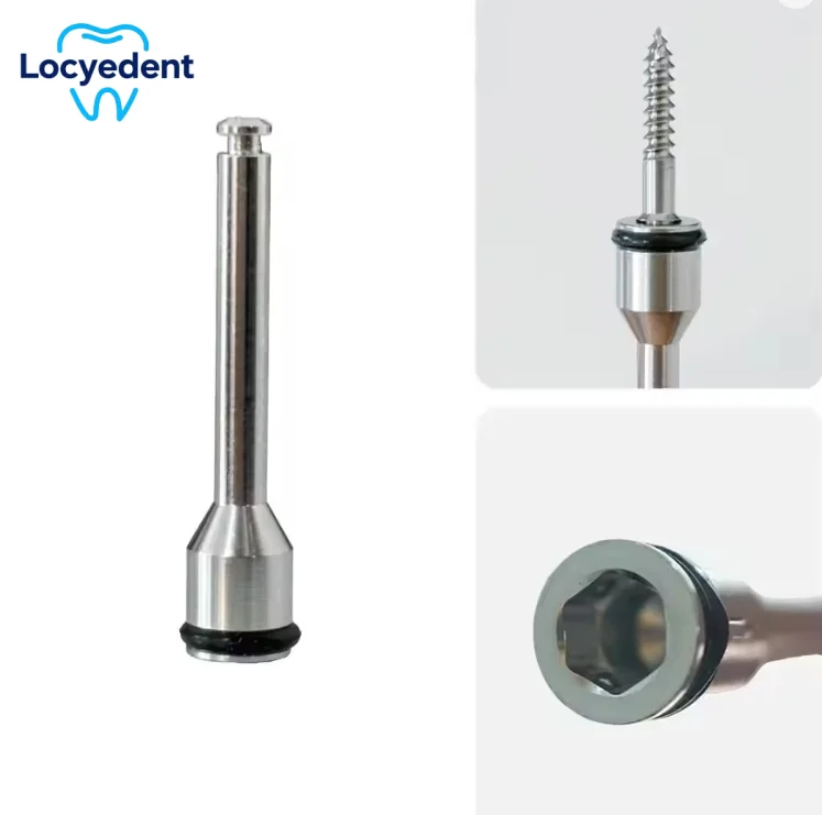 Tornillo de expansión de ortodoncia Dental, expansor de hueso MSE BMK, mango en espiral antiagüe, sistema de anclaje temporal, implantes de mandril, 1 ud.