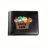 Wallet South Park Characters Illustration Business Mens Casual Elegant Simple Practical Quality Wallet Stylish Printing Graphic