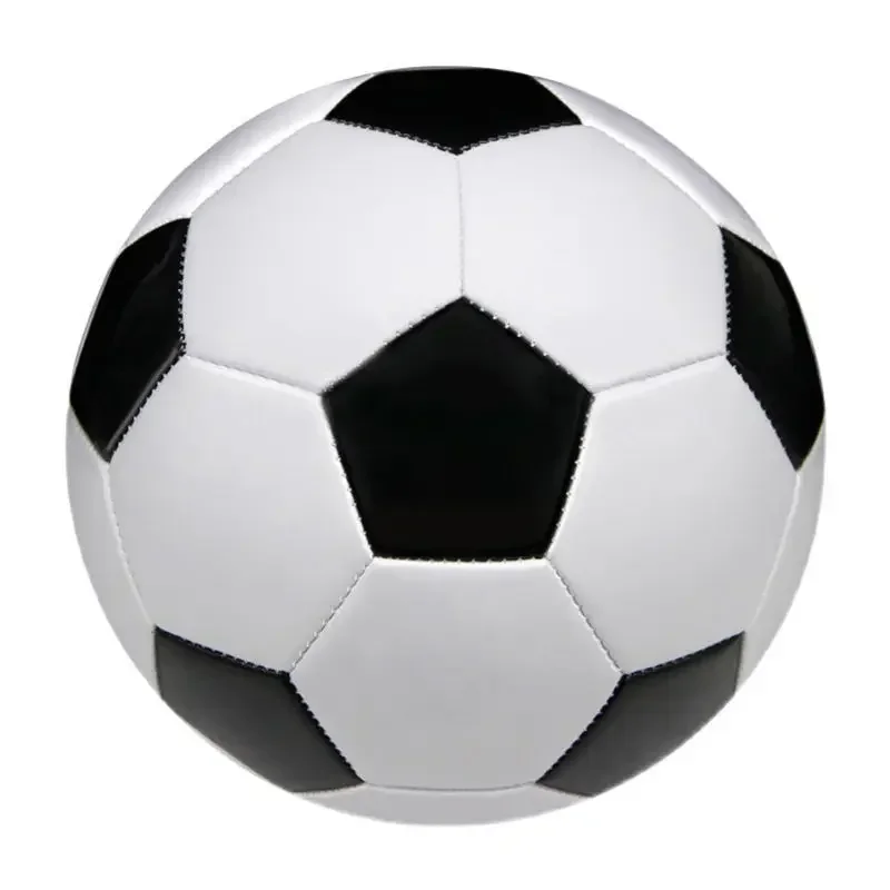 Ballon d\'entraînement de football en PVC cousu, doublure en caoutchouc pour la sécurité et antidéflagrant, machine pour adulte, n ° 5, de haute