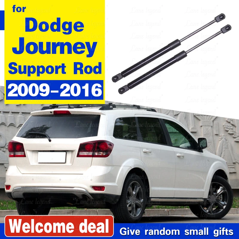 2Pcs Tailgate Trunk Boot Gas Struts Support Spring For Dodge Journey Fiat Freemont 2009 - 2016 2015 Tailgate Support rod Bracket