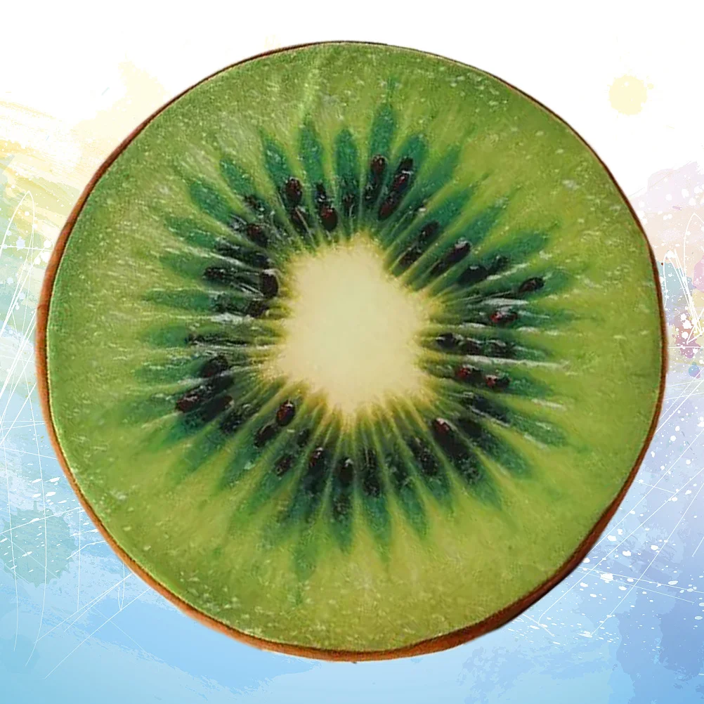 

Chic Kiwi Fruit Design Cushion Easy Install Use Gift Friends Family Sitting Bedroom Childrens Room