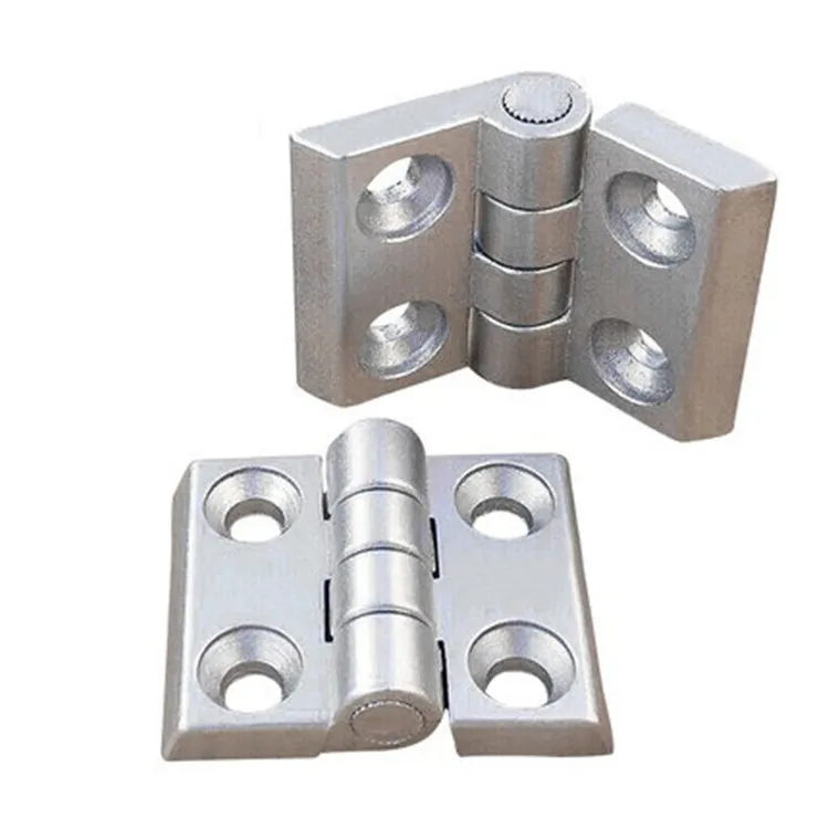 

10PCS Aluminum Extrusion Profile for 2020 3030 3040 4040 4545 5050 6060 Metal Hinge Zinc Alloy Hinge With Screw and Nut