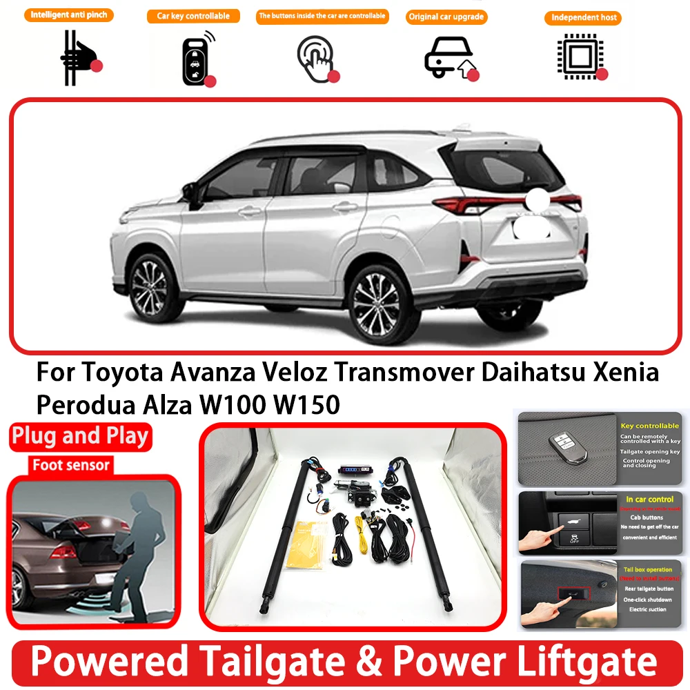 Elevador Eléctrico para Puerta Trasera de Automóvil, para Toyota Avanza Veloz, Transmover, Daihatsu Xenia, Perodua Alza, W100, W150