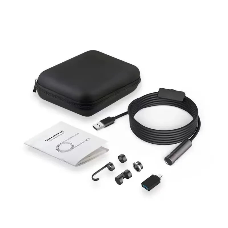 كاميرا منظار USB احترافية مع خط تركيز بعيد قابل للاختيار وخط تركيز قريب - مثالية لفحص تكييف الهواء