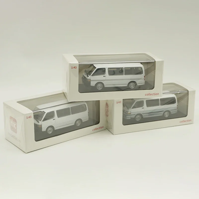 1:43 Skala Hiace Business Van Alloy Model samochodu Odlewana zabawka kolekcjonerska