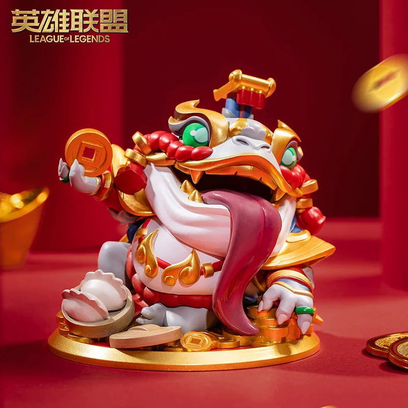 

League Of Legends Lol New Year Limited Tam Collectible Figure Gaming Periphery Ornament Wealth Emperor Tower Lord Toy Figure