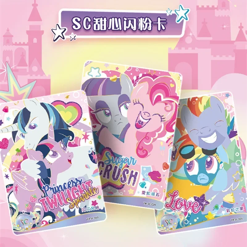 KAYOU My Little Pony:Friendship is Magic Cards Twilight Sparkle Anime Peripherals Rare SC SGR Collectible Card Cartoon Toys Gift