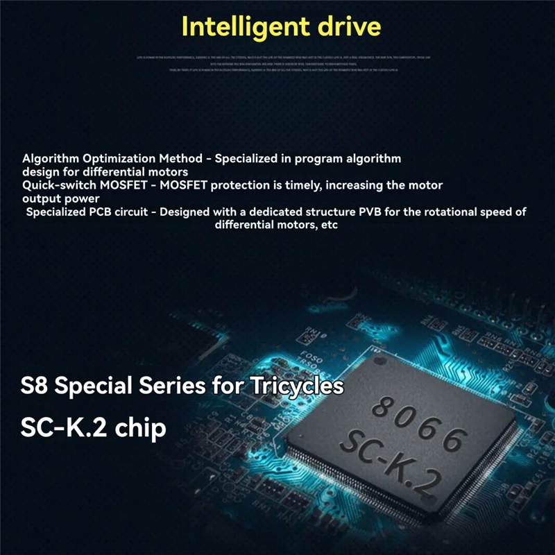 XB-48V/60V/72V/84V 3000W 더블 로우 브러시리스 컨트롤러 BLDC 모터/전기 자전거/이바이크/삼륜차/오토바이용