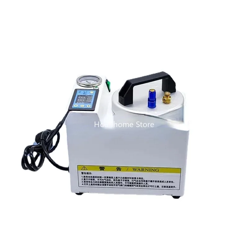 Portable Curing Pressure Pot Polymerizing Digital Display  Adsorption Silicone Rubber Repair Dental Lab Automatic Polymerizer