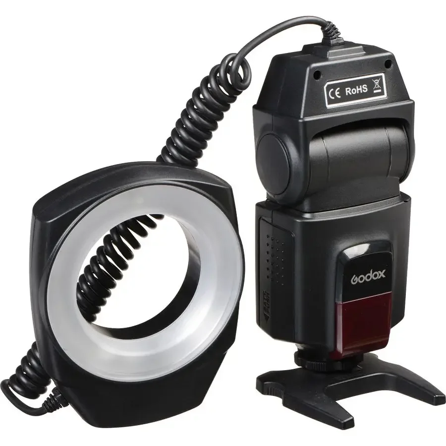 

ML-150 Macro Ring Flash Light + Lens Adapter ML150 Universal For DSLR Cameras Olympus Pentax