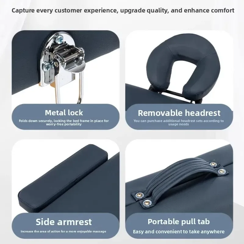 Massage & Therapy Bed Chiropractic Acupuncture Medical Rehabilitation Table Professional TCM Equipment Therapy Massage Bed Table