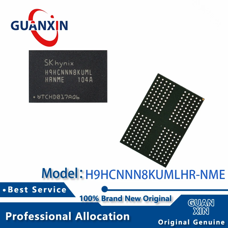 

100% New H9HCNNN8KUMLHR-NME H9HCNNN8KUMLHR-NMER BGA-200 Marking H9HCNNN8KUMLHRNME