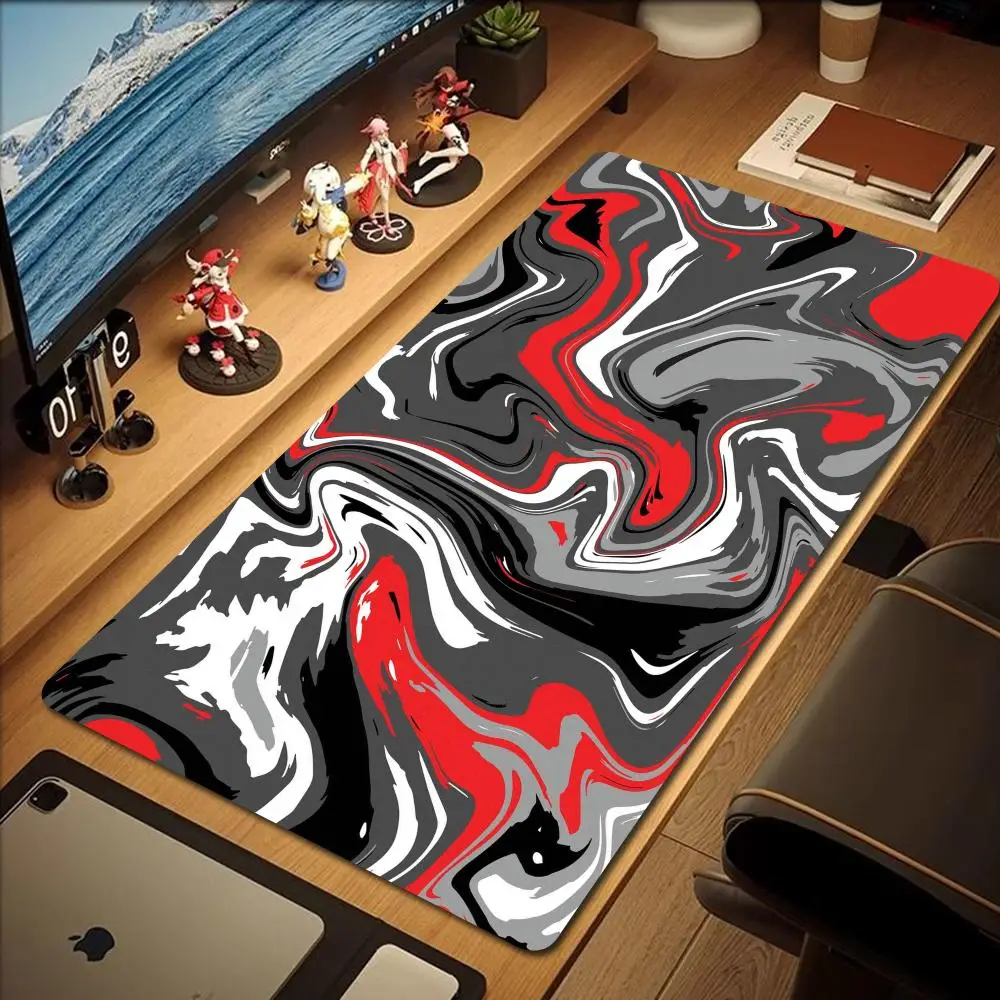 Strata Liquid  Mouse Pad Gaming Mousepad Pc Accessories Keyboard Mat Desk Protector Mats Anime Mouse Pads