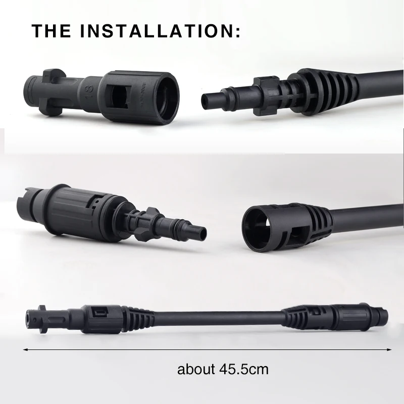 ขยาย Lance หัวฉีดสำหรับ Karcher เครื่องฉีดน้ำแรงดันสูงปรับ Lance สำหรับ Karcher หัวฉีดความดันเครื่องซักผ้า K1 K2 K3 K4 K5 k6 K7