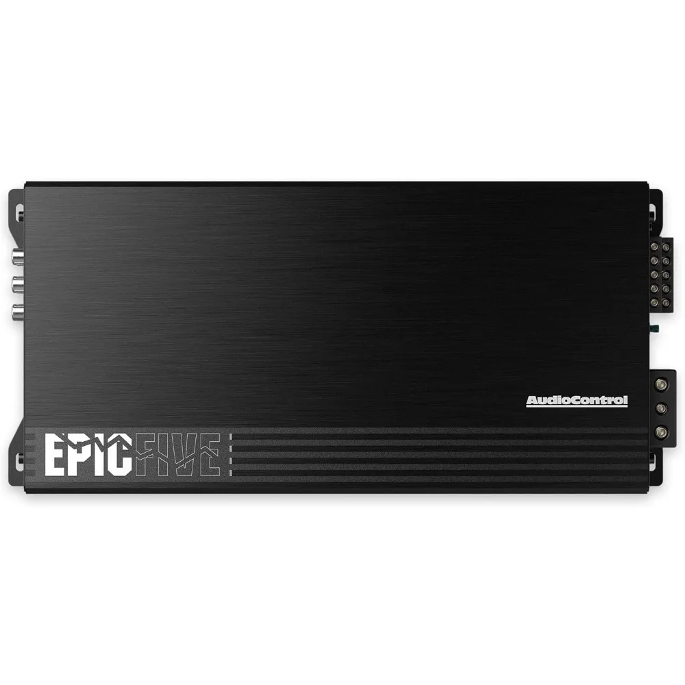 Epic Series 1100 Watt RMS 5-Channel Car Audio Amplifier, Class D, Epic Boost, Subsonic Filter, High-Pass/Low-Pass Filters