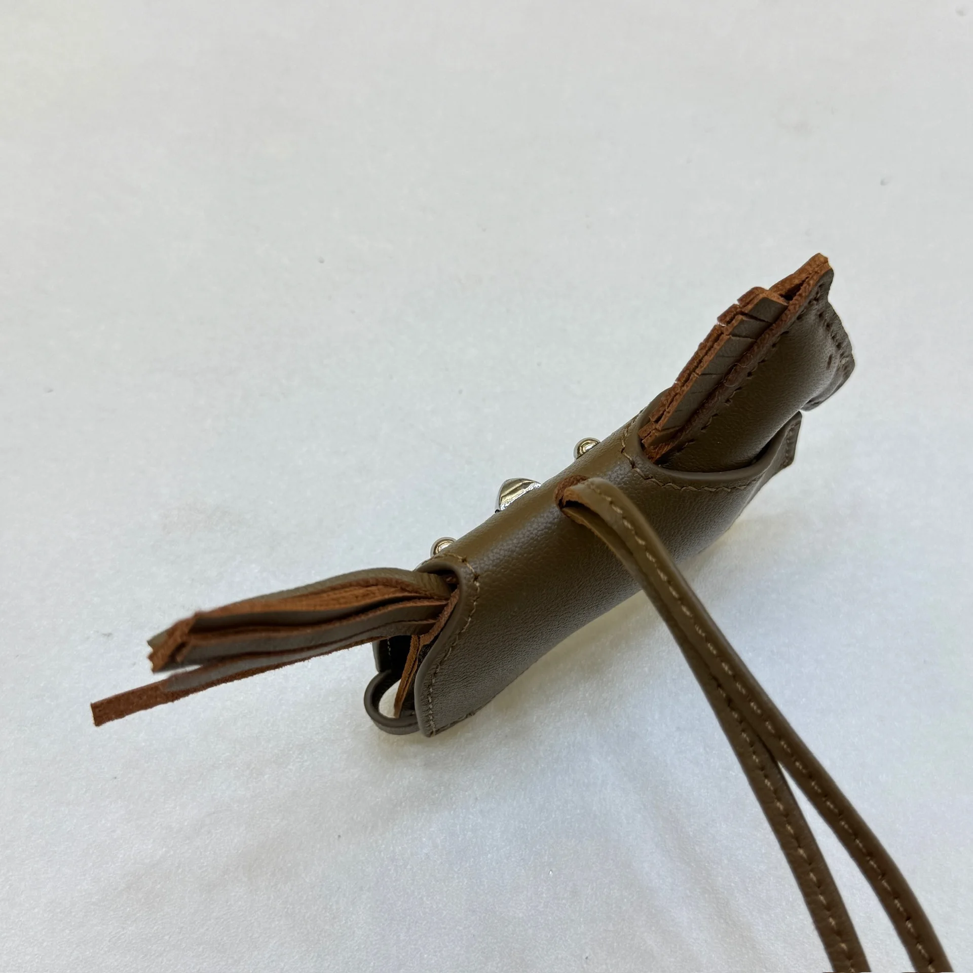 Soft Leather Pony Pendant, Car Pendant, Key Pendant, Handmade Leather New Rivets War Horse Bag Charm, Bag Charm Leather