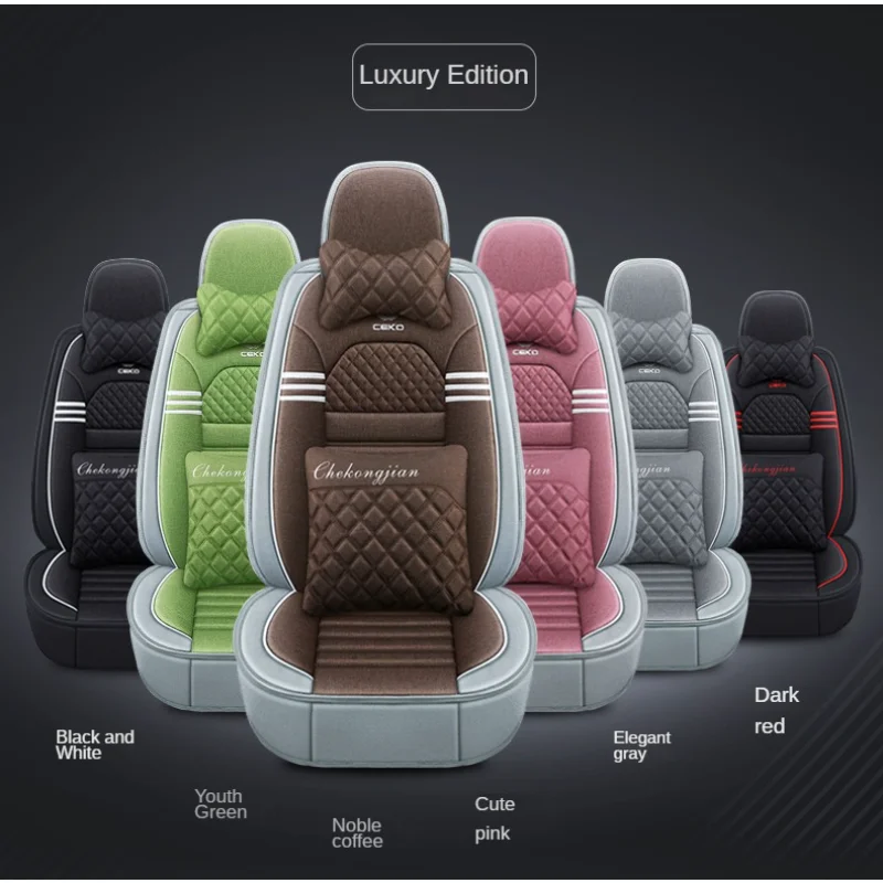 Universal Style Car Seat Cover for Lancer 9 X 10 Citroen C4 Dacia Sandero Stepway Corsa Interior Accessories Seat Protector