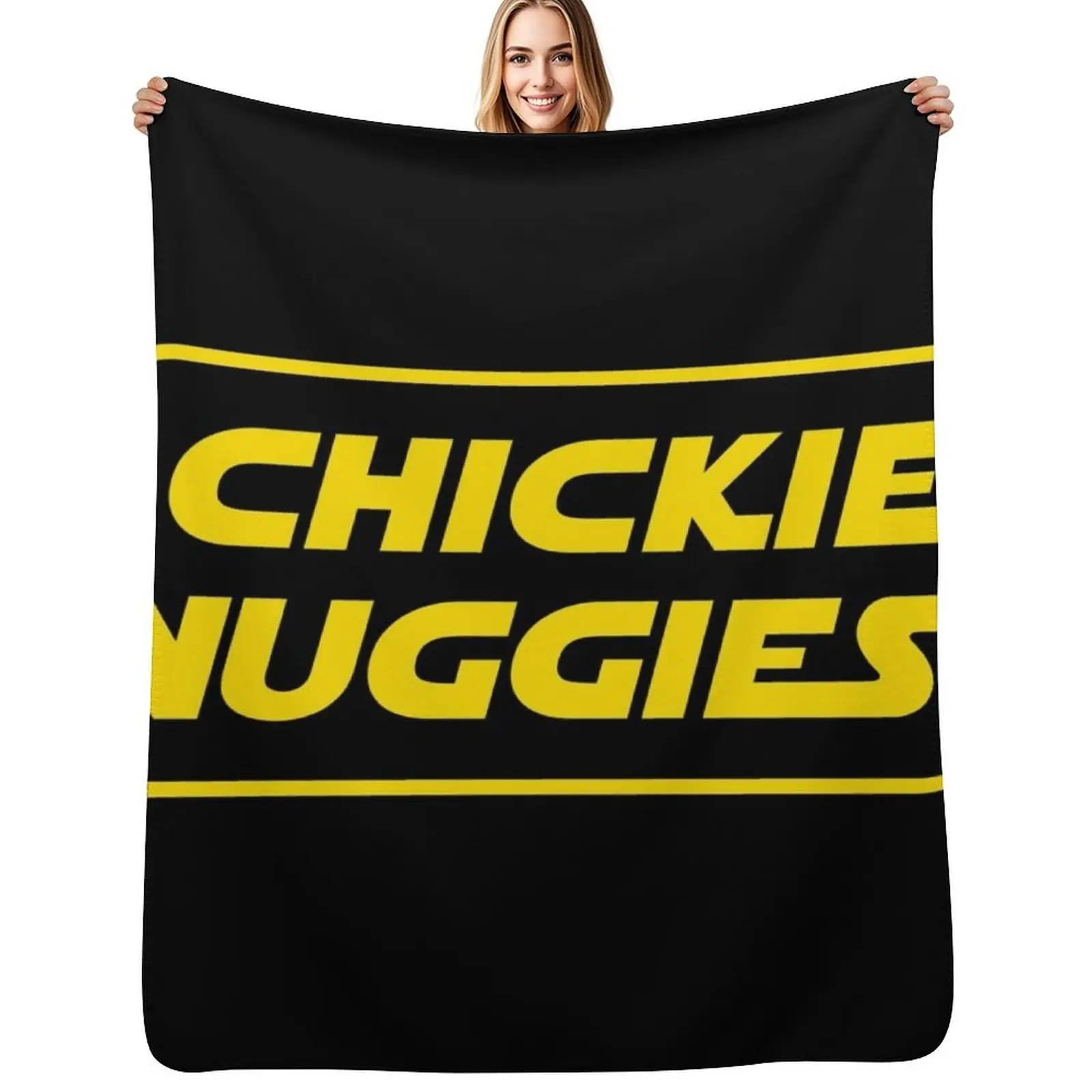 

Double Value Sticker Pack - Chickie Nuggies Throw Blanket Stylish Couch Blanket for Home Living Room