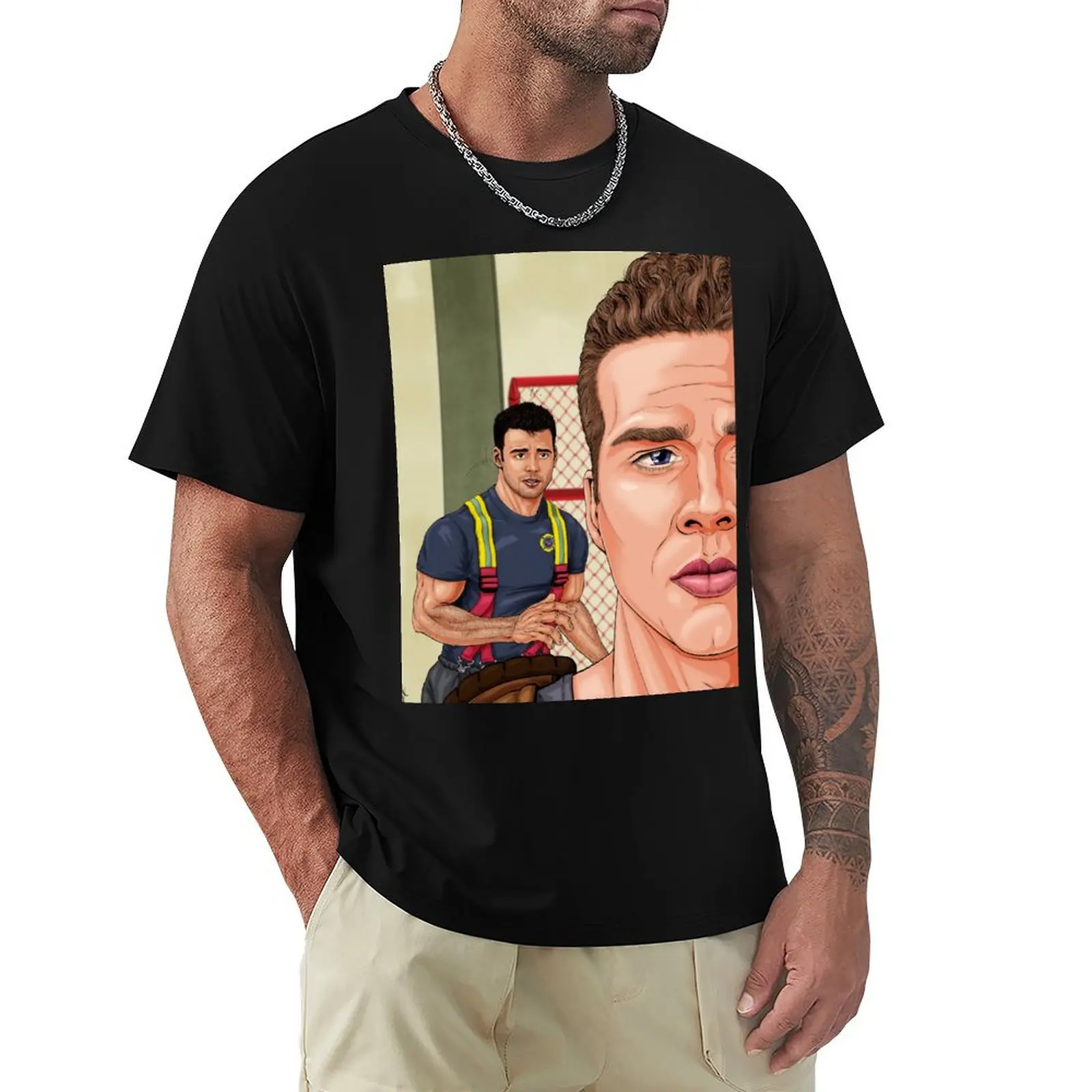 

Buddie tension T-Shirt Large Size Loose Casual Tee